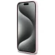 Karl Lagerfeld Silicone Karl&Choupette MagSafe Case for iPhone 15, Pink