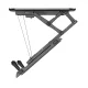 Maclean MC-880 Motorized Ceiling TV Mount 32-70\" with Remote Control, Black