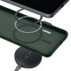Чехол 3mk Smoke MagCase для iPhone 16 Pro Max – зелёный, полупрозрачный