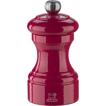 Peugeot Bistro Pepper Mill 10 cm, Lacquered Wood, Candy Pink