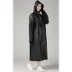 Trizand Snap Button Raincoat, Universal, Black