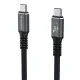 Wozinsky WPS-UY41S USB-C to USB-C USB4 Cable 240W 40Gb/s 1m, Black