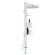 Ergo Office ER-301 W Desk Organizer / Partition, 1116mm, White