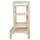 Kruzzel Adjustable Wooden Kitchen Helper Toddler Tower 24637