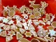 Christmas Gingerbread Cookie Cutters 15 pcs Silver