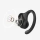 Belkin SoundForm Clearfit Wireless Open-Ear Headphones, Black