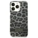 Guess Leopard Case for iPhone 13 / 13 Pro Grey
