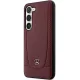 Mercedes Leather Urban Hardcase for Samsung Galaxy S23, Red