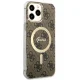 Guess iPhone 13 Pro Max Case 4G MagSafe, Brown