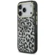 Guess Leopard Glitter MagSafe Case for iPhone 17 Pro Max, Black