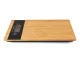 Bamboo Electronic Kitchen Scale with LCD Display, up to 5 kg
