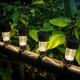 Solar clip lights 6pcs for pool terrace and garden, warm white