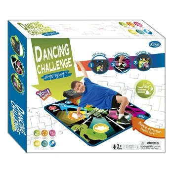 Musical Dance Mat with Counter 90x90 cm