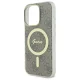 Guess IML 4G MagSafe Case for iPhone 16 Pro Max, Brown