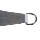 Awning sail sun and rain shade 3.6x3.6 m, gray