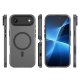 Magnetic Abrasive iPhone 17 Air Case Compatible with MagSafe - Matte Black