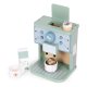 Ecotoys Wooden Coffee Machine for Kids, Barista Set, 8 Pieces