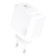 Dudao A28C 45W GaN Wall Charger + USB-C Cable - White