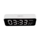 GreenBlue GB397 Alarm Clock with Thermometer, White