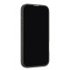 Кожаный чехол MagSafe Audi iPhone 16 Pro Max черно-красный