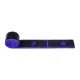 4FIZJO Gymnastic Stretching Band 90 cm, Black / Purple