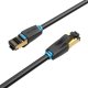 CAT8 SFTP Network Cable Vention IKABF 40Gbps 1m Black