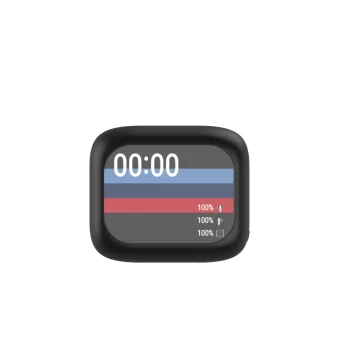 Forever TWSS-500 Wireless Earbuds with Touch Display & ANC, Black