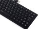 Silicone Keyboard USB, Silent, Waterproof, Black