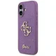 Guess Fixed Glitter Big 4G Case for iPhone 17 Purple