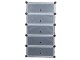 Multilevel Modular Shoe Rack Shelf Stand Organizer, 5 Shelves