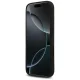 Guess iPhone 17 Pro Case Silicone Big 4G Script, Black