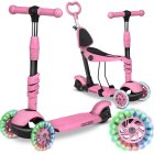 Ricokids Todi Pink 3-Wheel Scooter – Perfect for Kids, Safe and Fun Ride