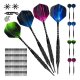 Trizand 00021629 Dart Set, 12 pcs + Accessories, Black