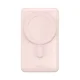 Baseus Magnetic Bracket power bank with wireless charging MagSafe 10000mAh 20W Overseas Edition pink (PPCX000204) + USB...