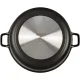 de Buyer Choc Extreme Saucepot with Glass Lid 28 cm, Induction, Black