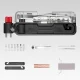Rockbros Multitool Bike Tool Set with CO2 Pump Head and Ratchet Wrench, Black