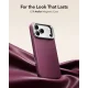 ESR Atelier Kickstand MagSafe Case for iPhone 18 Pro / 17 Pro, Burgundy