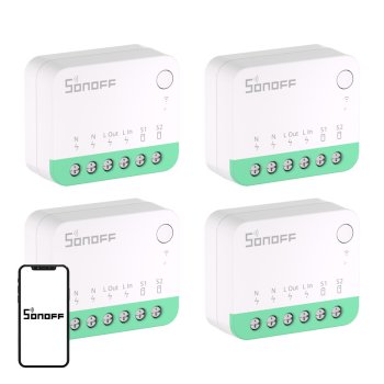 Sonoff MINIR4M (Extreme) Matter Smart Switch, 4-Pack