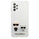 Samsung Galaxy A72 (SM-A725F/DS) Karl Lagerfeld Karl & Choupette Case Cover (KLHCA72CKTR), Transparent