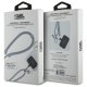 Karl Lagerfeld Universal Phone Strap CBDY Cord, Black