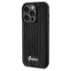 Guess iPhone 14 Pro Case Sequin Script Metal, Black
