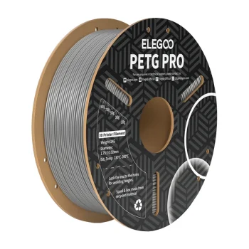 ELEGOO PETG Pro 3D Printer Filament 1.75mm 1kg, Gray