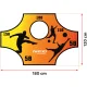 Neo-Sport 1477 Football Goal Target Mat 180x120 cm