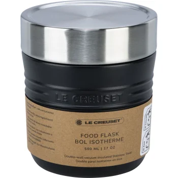 Le Creuset On The Go Thermo Food Container 500 ml, Black