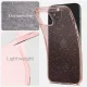 Spigen iPhone 15 Plus Case Liquid Crystal Glitter, Pink/Clear