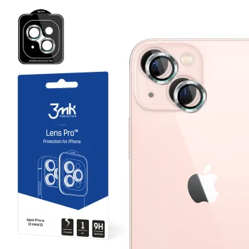 3Mk Protection Camera Lens Glass for iPhone 13 mini Lens Protection Pro Silver