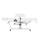 Sillon A 210DH Hydraulic Cosmetic Chair with Cradle Function, White