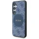 Guess 4G Round Patch Classic Logo MagSafe Case for Samsung Galaxy S25+, Blue