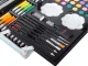 Art Set in a Case, 145 Pieces, Blue