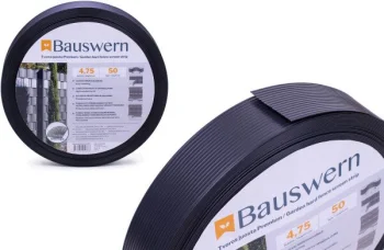 Fence Strip Bauswern Premium 50x0.0475m, 700 g/m², RAL7016, Dark Grey